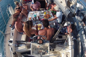 Athen: Heldags privat sejltur med måltider og drikkevarer