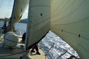 Athen: Heldags privat sejltur med måltider og drikkevarer