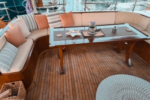 Athens: Boat Tour to Agistri, Aegina with Moni Swimming Stop