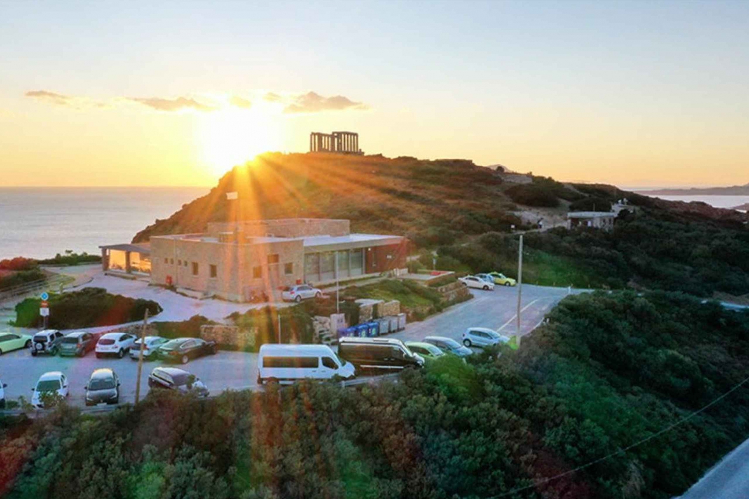 Aten heldag VIP-tur och Cape Sounio Poseidon Temple