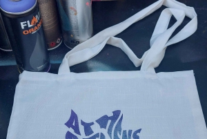 Atene: Laboratorio di graffiti ed esperienza di pittura con le borse