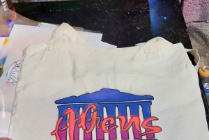 Atene: Laboratorio di graffiti ed esperienza di pittura con le borse