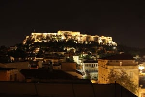 Aten: Grekisk matlagningskurs och middag på ett tak