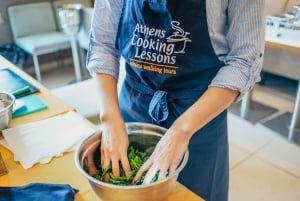 Athens: Greek Cuisine Cooking Class and 3-Course Dinner
