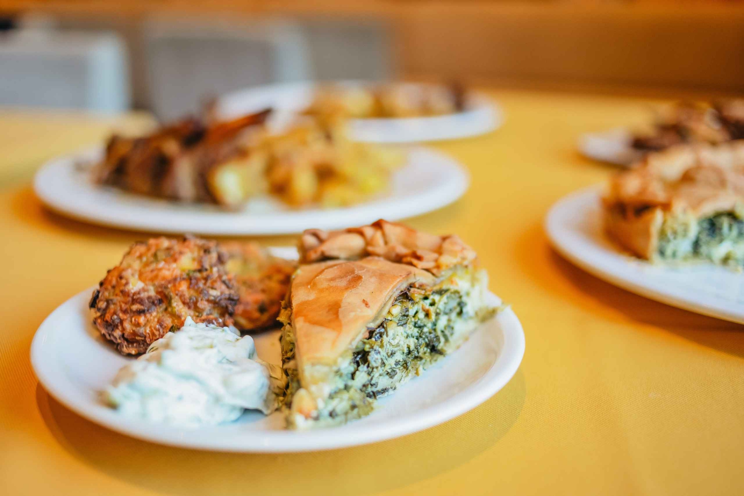 Atenas: Aula de culinária grega e jantar de 3 pratos