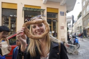 Atenas: Tour a pie en grupo reducido para descubrir la comida griega