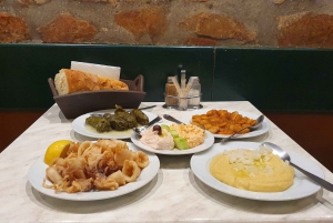 Ateenan kreikkalainen ruoka kokemus