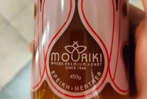 Aten: Smaking av gresk premiumhonning