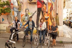 Atenas: passeio de bicicleta elétrica pela vida grega e arte de rua