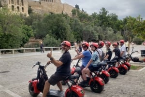 Athens: Guided City Tour by Electric Scooter or E-Bike