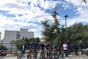 Athènes : Visite guidée de la ville en scooter électrique ou en E-Bike