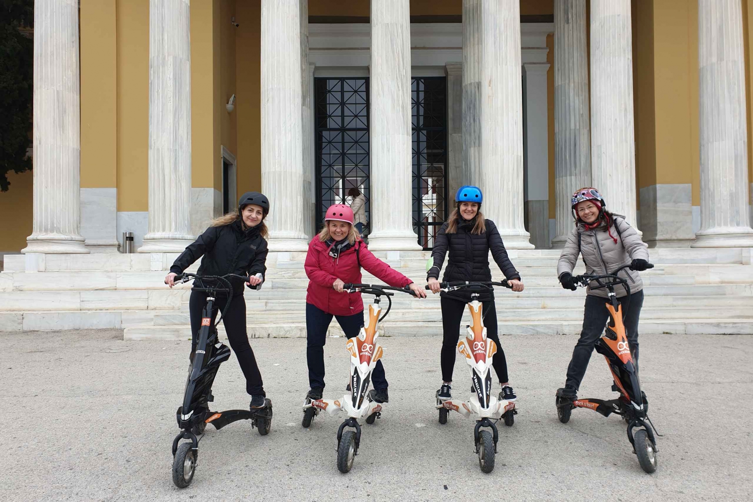 Athens: Guided City Tour on an Electric Trikke Scooter