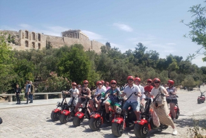 Atenas: Visita guiada de e-Scooter à Acrópole, premiada