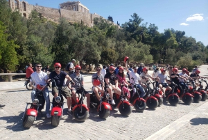 Atenas: Visita guiada de e-Scooter à Acrópole, premiada