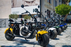 Athens: Premium Guided E-Scooter Tour in Acropolis Area