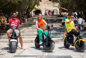 Athen: Førsteklasses guidet el-sparkesykkeltur i Akropolis-området