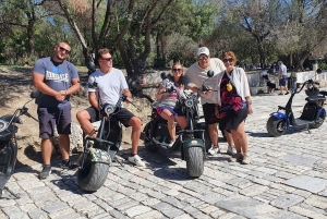 Athens: Premium Guided E-Scooter Tour in Acropolis Area
