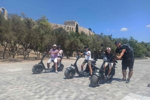 Athens: Premium Guided E-Scooter Tour in Acropolis Area