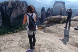 Athènes : Visite guidée des monastères des Météores et des grottes de l'Ermite