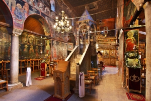 Athènes : Visite guidée des monastères des Météores et des grottes de l'Ermite