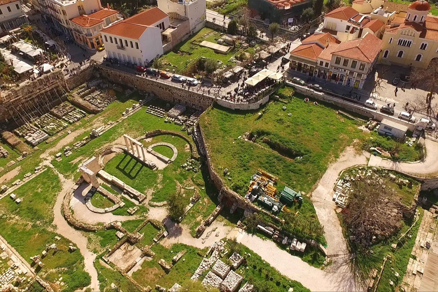 Athens: Hadrian's Library Entry Ticket and Audio Guide