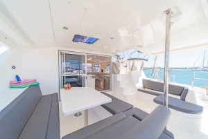 Athens: Half-Day Sunset Catamaran Cruise with Meal & Drinks