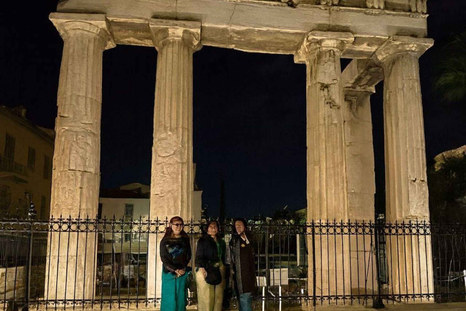 Athen: En uhyggelig spøgelsestur om natten