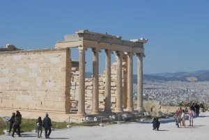 アテネの見どころツアー：アクロポリス、博物館、ゼウス神殿をご覧ください