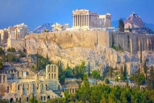Ateenan kohokohdat & hämmästyttävä Cape Sounion & äänikierros