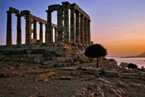 Ateenan kohokohdat & hämmästyttävä Cape Sounion & äänikierros
