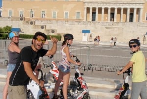 Atens höjdpunkter med elektrisk Trikke-cykel