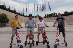 Destaques de Atenas por bicicleta trikke elétrica