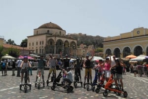 Punti salienti di Atene in bici elettrica Trikke