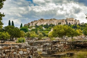 Les points forts d'Athènes et le Cap Sounion : visite au coucher du soleil et visite audio