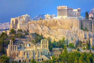 Hoogtepunten van Athene & Kaap Sounion Zonsondergang Tour & audiotour