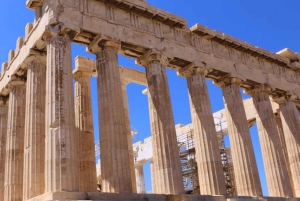 Hoogtepunten van Athene & Kaap Sounion Zonsondergang Tour & audiotour