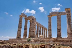 Hoogtepunten van Athene & Kaap Sounion Zonsondergang Tour & audiotour
