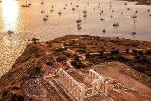 Hoogtepunten van Athene & Kaap Sounion Zonsondergang Tour & audiotour