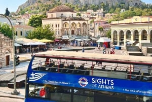 Athen: Hop-On/Hop-Off-Bus und Akropolis Museum Ticket