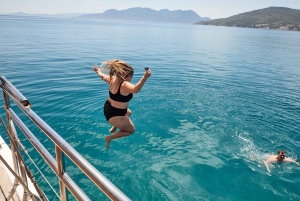 Atenas: autobús turístico y crucero por las islas Sarónicas