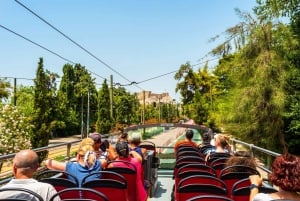 Athènes : Visite guidée de la ville en bus avec montée et descente rapides