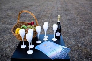 Athens: Hot-Air Balloon Flight Experience with Snacks & Wine