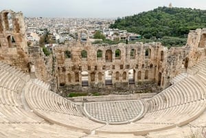 Atenas en un día con entrada anticipada al Partenón, Ágora y almuerzo