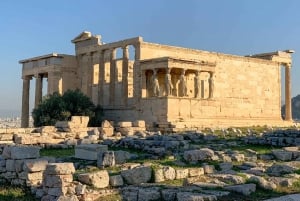 Aten på en dag med tidlig inngang til Parthenon, Agoraen og lunsj