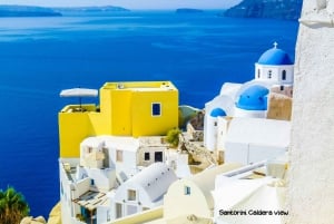 Atene: Giro delle isole a Santorini, Naxos e Mykonos