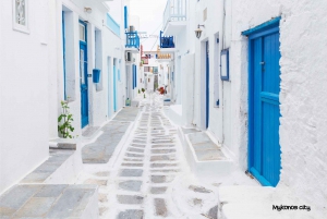 Atene: Giro delle isole a Santorini, Naxos e Mykonos