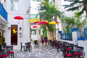 Atene: Giro delle isole a Santorini, Naxos e Mykonos