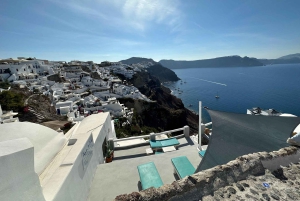 Atene: Giro delle isole a Santorini, Naxos e Mykonos