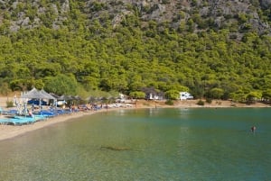 Athens: Lake Vouliagmeni Corinthia, Heraion Sunset & Swim