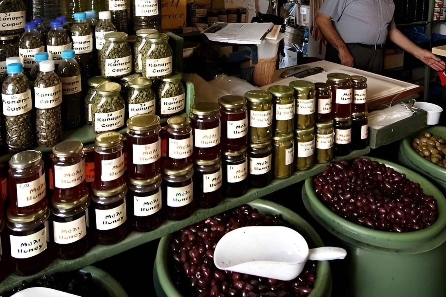 Athens: Local Market, Wine Tasting, and Ancient Sights Tour